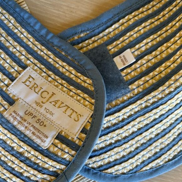 Eric Javits Packable Visor with UPF50+ with Detachable Forehead Pad “Brooke”, - Picture 9 of 10